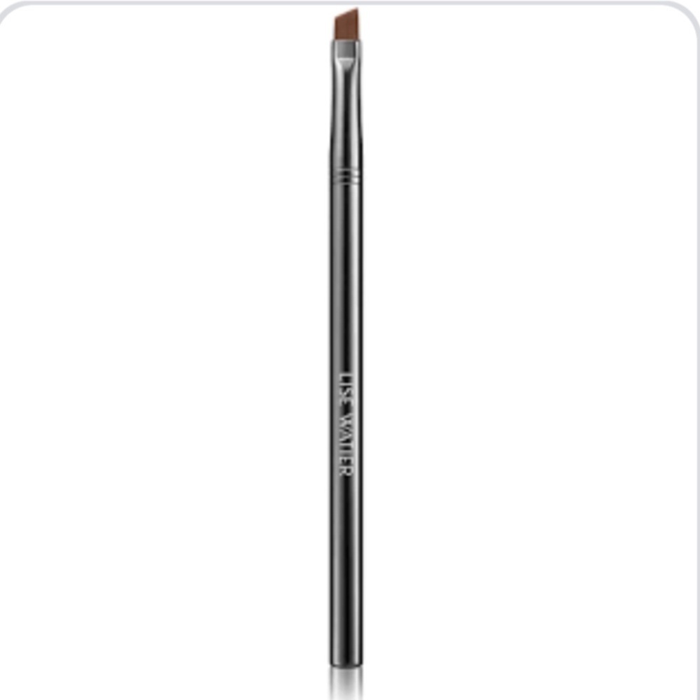 Lise Watier Angled Eyeliner Brush Precision Eyebrow Gel Liner Tool 5"